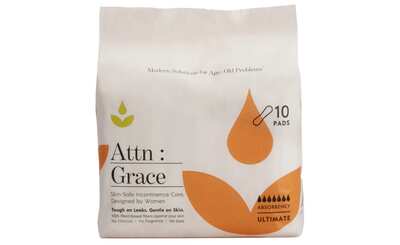 Menstruation Matters: 2 FREE Packs of Attn: Grace Pads!