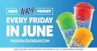 Free Frazil Fun: Enjoy a Slushie Every Friday in June!