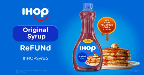 Pancakes Never Tasted So Good—Free IHOP Syrup ReFUNd Awaits!