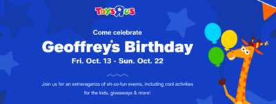 Geoffrey's Birthday Bash at Macy's – Free Fun for the Whole Family!