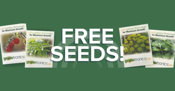 Claim Yours Free GrowTronics Pack of Seeds