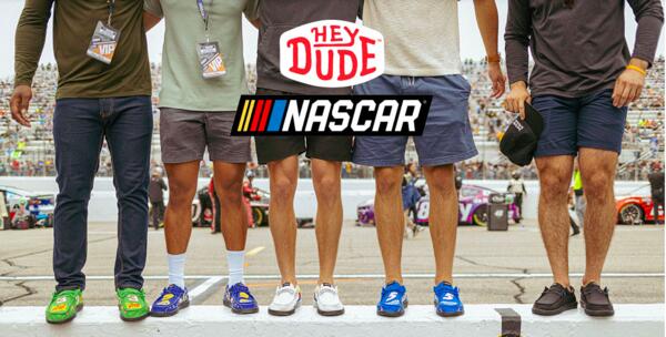 Step Into Victory: HEYDUDE x NASCAR Shoes Sweepstakes!