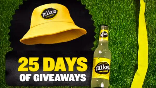 Enter to WIN Mike's Hard Lemonade 25th Birthday Social Media Giveaway