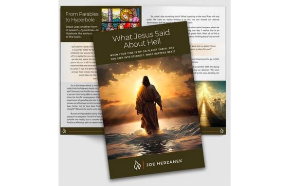 Explore Spiritual Insights: FREE What Jesus Said About Hell Book + Free Shipping!