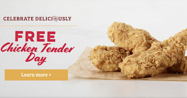 Go for your Free Chicken Tenders at Roy Rogers!