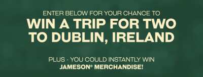 Taste the Spirit of Ireland: Win a Trip to Dublin with Jameson!