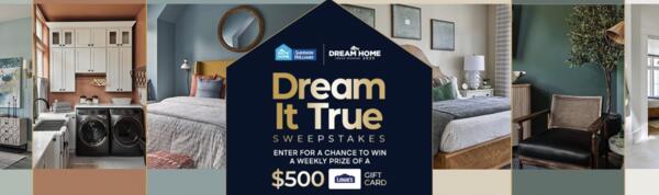 Weekly Winners Wanted – Enter to Win a $500 Lowe's Gift Card!