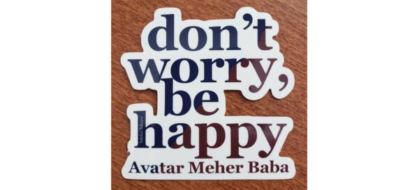 Stick to Positivity: Claim Your FREE "Don't Worry, Be Happy" Sticker!