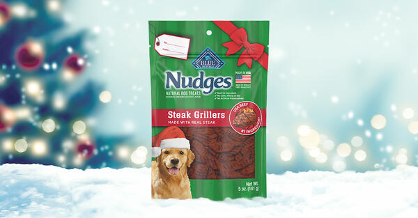 Seasonal Steak Grillers for Your Pup: Join Blue Buffalo Nudges Chatterbox!