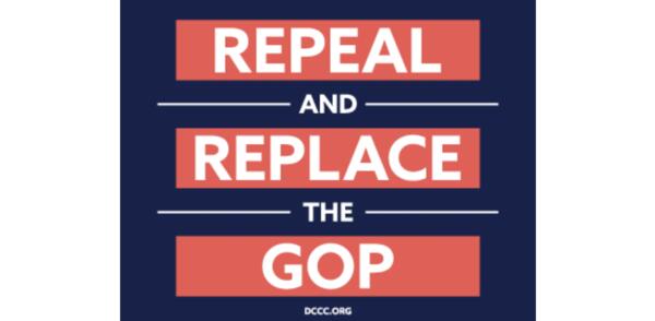 Stand for Change! Get Your FREE "Repeal and Replace the GOP" Sticker!