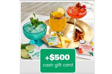 Feeling Lucky? Win a $500 Cash Gift Card!