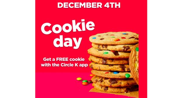 Circle K: Your Stop for a Free Cookie on National Cookie Day!