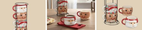 Deck the Halls with Free Mugs – Holiday Time Set After Cash Back!