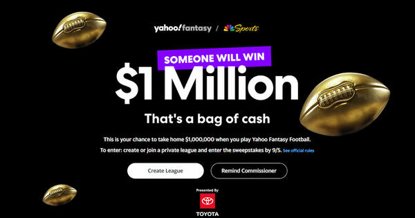 Life-Changing Opportunity: Win $1 Million from NBC & Yahoo!