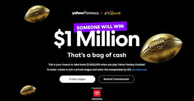 Life-Changing Opportunity: Win $1 Million from NBC & Yahoo!