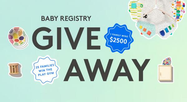 Dream Nursery Awaits: Win $2,500 for Your Baby Registry!