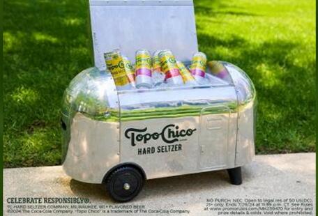 Chill Out: Win an Airstream Cooler from Topo Chico Hard Seltzer!