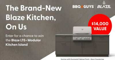 Blaze into Style: Win a $14,000 LTE+ Modular Kitchen Island!